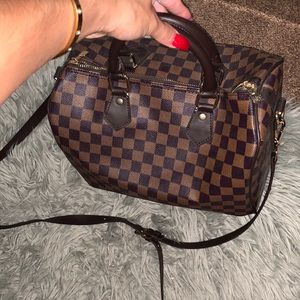 Checkered bag